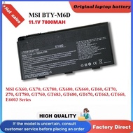 MSI BTY-M6D GT60 GT70 GX660 GX680 GX780 GX60 GX70 GT780 GT680 GT663 MS-1763 Battery(11.1V 7800MAH)