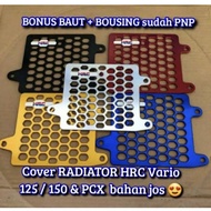 [SALAMDARIBINJAIRACING] 1 SET CNC VARIO 125/150 RADIATOR COVER TYPE BEE/TAWON COVER RADIATOR HRC VAR