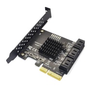 6 Port SATA 3 PCI Express Expansion Card PCI-E/PCIE SATA Controller SATA Multiplier SATA3 6Gbps ASMe