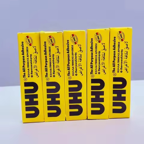 UHU 35ml Clear All Purpose Wig Install Adhesive Strong Bond Fix Glue for Lace WigToupee, Hair Extens