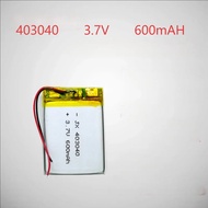 2-5pcs/lotI 403040 3.7V 600mAH Polymer Lithium Battery for Driving Recorder MP3 Bluetooth Card Speak