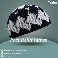 Peci Rajut Yaman Motif ACEH - Rajut Katun Aceh - Rajut Aceh