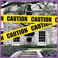 📦 1 Roll Widely-used Warning Tape Halloween Party Caution Decorative Warning Tape