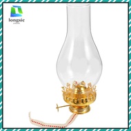 1 Set Oil Lamp Burner Oil Kerosene Lamp Replacement Burner Kerosene Light Chimney longsic