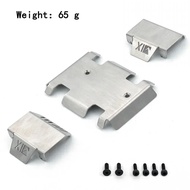 Stainless Steel Chassis Armor Axle Protector Skid Plate For RGT EX86190 EX 86190 LC76 1/10 RC Crawle
