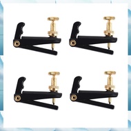 [W F S B] 4pcs Violin Fine Tuner Adjuster with Copper Plating Screws for 3/4 4/4 Size Violin Accesso
