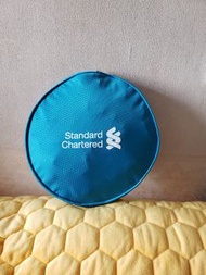 全新 渣打銀行 摺疊式旅行袋 手挽旅行袋 手提收納袋 容量大 #eurogogo