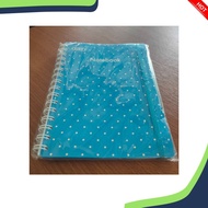 A5 SIZE NOTEBOOK / NOTEBOOK / NOTEBOOK WITH POLKADOT MOTIF
