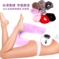 Simulation Fox Tail Metal Backyard Butt Plug Tail Alternative Dress Up Female Slave Training Sexy Ma