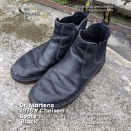 CHELSEA Dr. Martens (Docmart) 2976 Y Black Gum Boots with Yellow Stitching Formal Shoes Original
