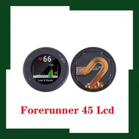 Lcd For Garmin Forerunner 45 Lcd screen with glass display compelet panel GPS smart watch repair rep