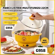 G958 ORIGINAL PANCI LISTRIK 600 W WATT PANCI LISTRIK TEKO ELEKTRIK ELEKTRONIK MULTIFUNGSI PANCI WAJA