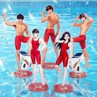 ZOKE ZOKE Swimming Stand Jewelry Swimming Pool Souvenir Creative Small Pendant Rewards