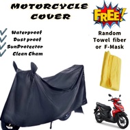 YAMAHA Mio 125i -MOTORCYCLE COVER WATERPROOF | WITH RANDOM FRIEBIES | SUN &amp; DUST PROTECTION | RAIN P