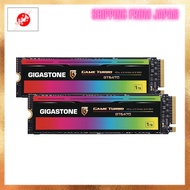 [From JAPAN]
GIGASTONE M.2 SSD 1TB (2-pack) Gen4 PCIe NVMe 4.0x4 Internal SSD M.2 2280 for Gaming [C