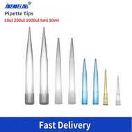 IKEME Pipette Tips 10ul 200ul 1000ul 5ml 10ml Autoclavable Laboratory Micropipette Tip Plastic Pipet