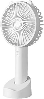 Fashionable Simplicity fan Mini Handheld Portable Fan Usb Rechargeable Battery Cooling Desktop with Separable Base Phone Bracket 3 Modes