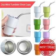 2oz Vacuum Insulated Cup 60ml Mini Tumbler Shot Cups Vacuum Cup Bottle Mini Water Creative B6n1