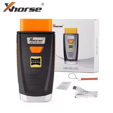 Xhorse XDMO20 VVDI MINI OBD Tool V2 Supports CANFD Protocol / LED light / 8A IMMO Box All Key Lost