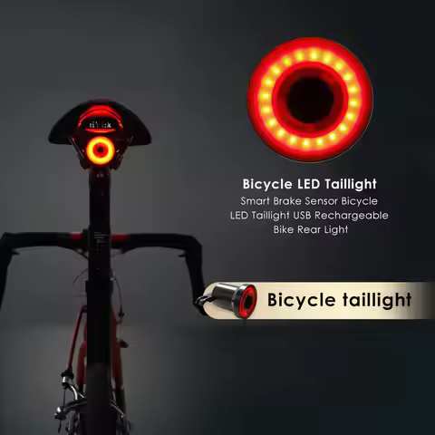 Xlite 100 Smart Brake Sensor Bicycle LED Taillight Bike Rear Light Lantern