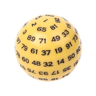 COD-100 Sided Polyhedral Dice D100 Multi Sided Acrylic Dices for Table Board Role Playing Game