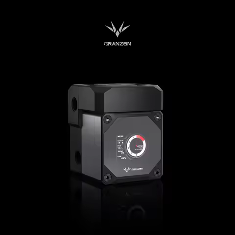 Granzon AIO GFMB Digital Display DDC Combo Pump+Reservoir /Wireless Speed Control 4800RPM /Cylinder