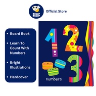 Numbers 123 Chunky Board Book For Kids & Toddlers To Count 123 With Colourful Illustrations