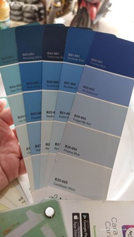 avian kayu dan besi avian cat tinting warna blue KODE B