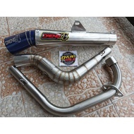 ♞,♘,♙DAENG PIPE SAI4 OPEN PIPE WITH SILENCER FOR TMX 125/155 PINOY 125/150 RUSI 125/150