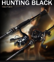 Cần Lure Hunting Black 2 ngọn độ cứng MH và H.