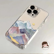 Luxury Colorful Peaks Phone Case For OPPO Reno 15 14F 14 Pro 13F 13 12 11 Pro 12F 11F 10 9 8 Pro Plu