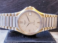 ZENITH Watch 男庄真力士 Port Royal 包金 
/不銹钢石英日曆手錶連原廠包金/不銹钢錶帶 33mm