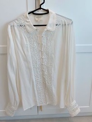 Sezane Silk Shirt  / blouses