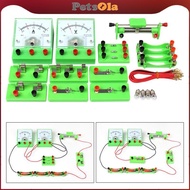 [PETSOLA] Student Electric Circuit Tool Education Set Physics Experiment Model Physics Electric Lear