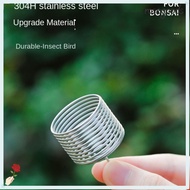 ROSEGOODS 10pcs Bonsai Baskets, Stainless Steel Automatic Gardening Fertilization Baskets, Durable W