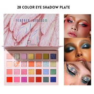 Pudaier28Color Eyeshadow Makeup Palette Matte Shimmer Mashed Potatoes Chameleon
