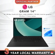 [FAST SHIP]LG gram 14 | 14" IPS Non Touch | U7 255H | 32GB | 1TB SSD | Intel Arc | Win 11 Home Lapto