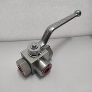 3-way Hydraulic Ball Valve 1/ 2 inch 3-way hydraulic ball valve 1/ 2"