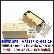 FreeShippingNewOriginal JQX-115F-Q HF115F-Q 048-1H HF115F-Q/012-1H HF115F-Q/024-1H 20A 12VDC 24VDC 4