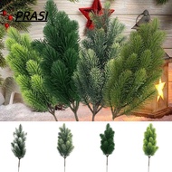PRASI Artificial Pine Branches, Green Artificial PE Fake Pine Twigs, Creative Christmas Tree Party S