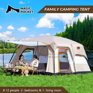 khemah unta Camel Tent 8-12 person large beser khemah Camping Portable Family Tents Outdoor Hiking