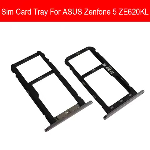Sim Card Tray Holder For ASUS Zenfone 5 ZE620KL Sim Memory Card Slot Adapter Flex Ribbon Cable Repla
