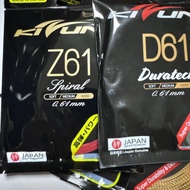 Kizuna D61 Z61 Badminton Racket String Orange Red Fine Line High Rebound Elastic Type Sport Fitness 