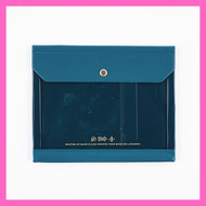Hobonichi Techo Aileron Document Case (Navy) - Planner Accessory