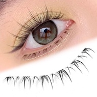 YOKEY Lower Eyelashes,  Band Soft Under Eye Lashes, Handmade Korean Makeup Natural Manga Bottom Mang
