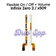Flexible Power On Off + Volume Connector Infinix Zero 2 / Zero2 - Flexible Flexible