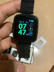 清倉特價大號彩色屏幕智能手錶多功能真血壓血氧心率定位計步來電短信
