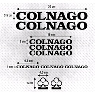 Colnago Bicycle Stickers 1 set