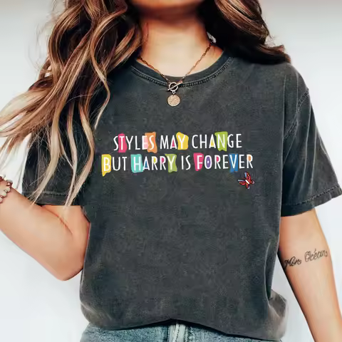 HS New album Kiss All the Time Harry Is Forever Y2k T-shirt TPWK Merry Christmas Shirt Love on Tour 