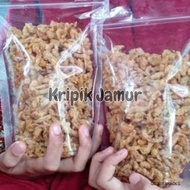 jamur crispy 1kg jamur crispy  keripik jamur keripik jamur tiram